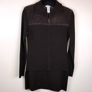 Vintage Liz Claiborne Sweater/Skirt Set